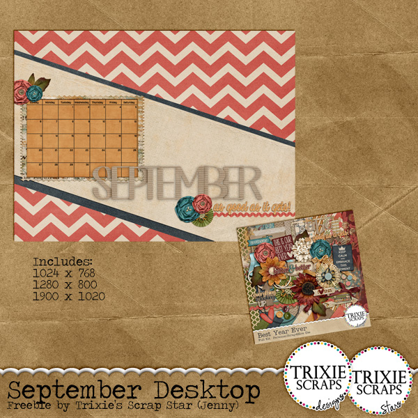 September Desktop by Jenny