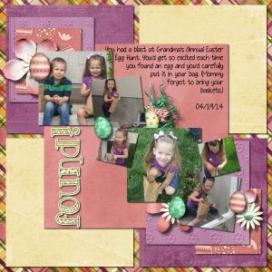 Digital Scrapbook Layout by Shilo