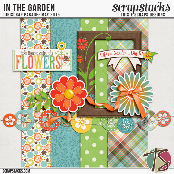 Digiscrap Parade - In the Garden by Trixie Scraps Designs