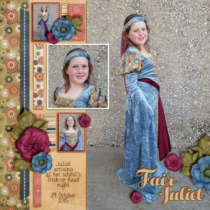 Digital Scrapbook Layout by Stacy