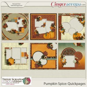 Pumpkin Spice Quickpages