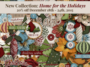 Home for the Holidays by Trixie Scraps Designs