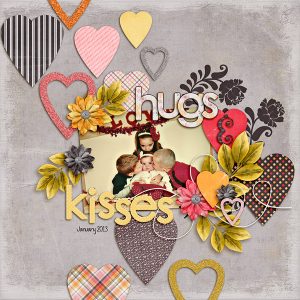 Heart of a Friend Layout by Carrin