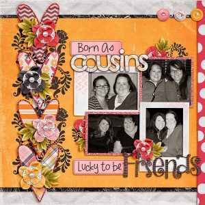 Heart of a Friend Layout by Tracy