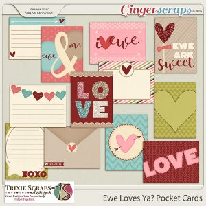 Ewe Loves Ya? Pocket Cards