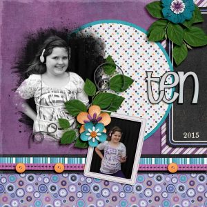 March 2016 Recipe Challenge Layout by Stacy