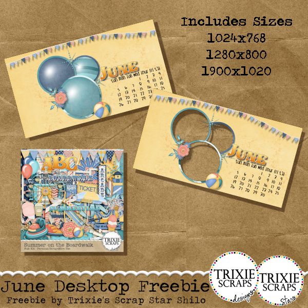 June 2016 Desktop Freebie