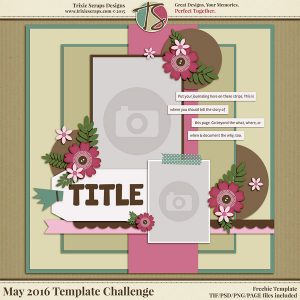 May Template Challenge Preview