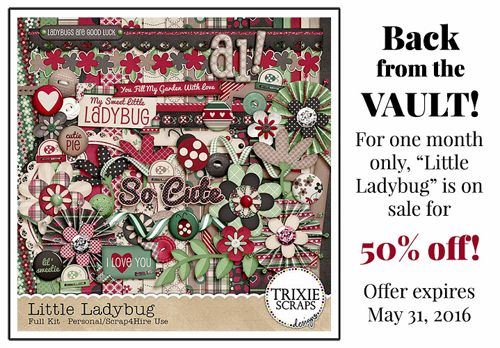 Little Ladybug May 2016 Vault Sale