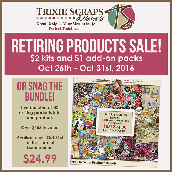 Retiring Products Sale