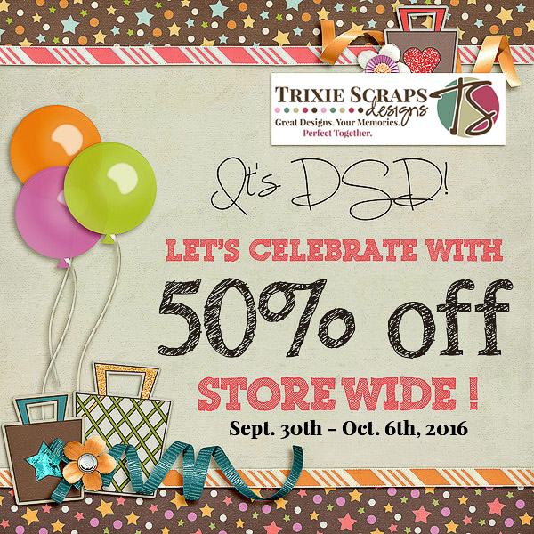 Digital Scrapbook Day 2016 Sale