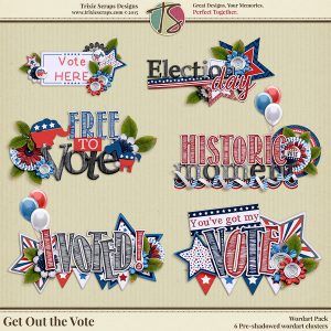 Get Out the Vote Wordart