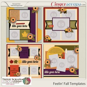 Feelin' Fall Templates