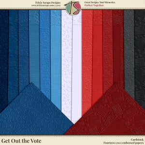 Get Out the Vote Cardstock