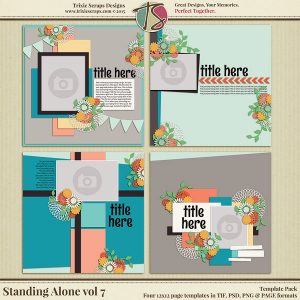 Standing Alone vol 7 Template Pack