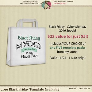 Black Friday Template Grab Bag