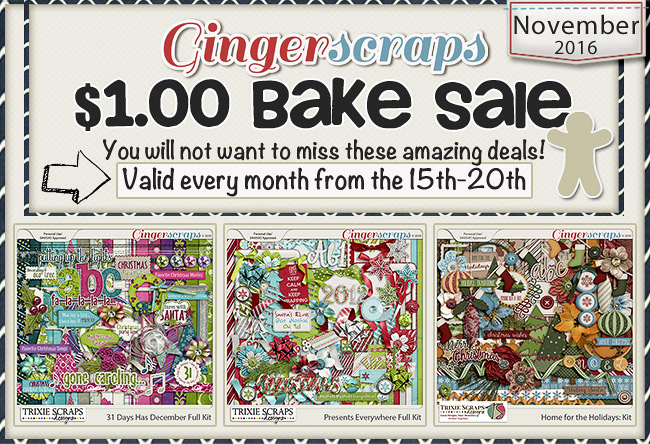 November 2016 Bake Sale