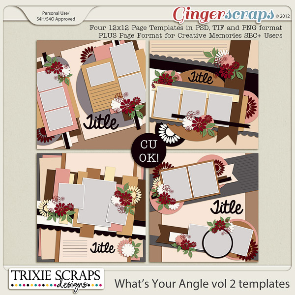 What's Your Angle vol 2 by Trixie Scraps Designs